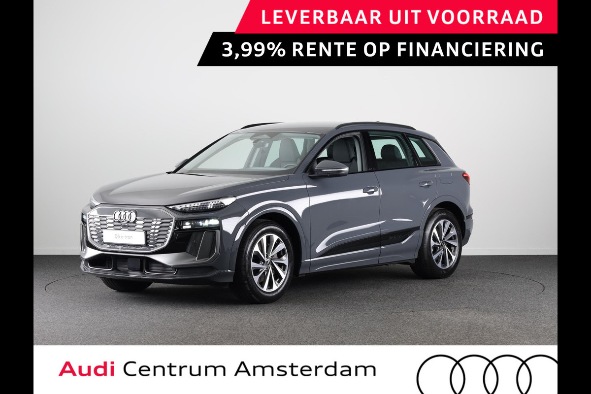 Audi Q6 e-tron Advanced edition e-tron perf 225kW/306pk 100Kwh Ha Tech Plus pakket, sportstoelen met leder, bumpers in kleur carrosserie, omgevingscamera's