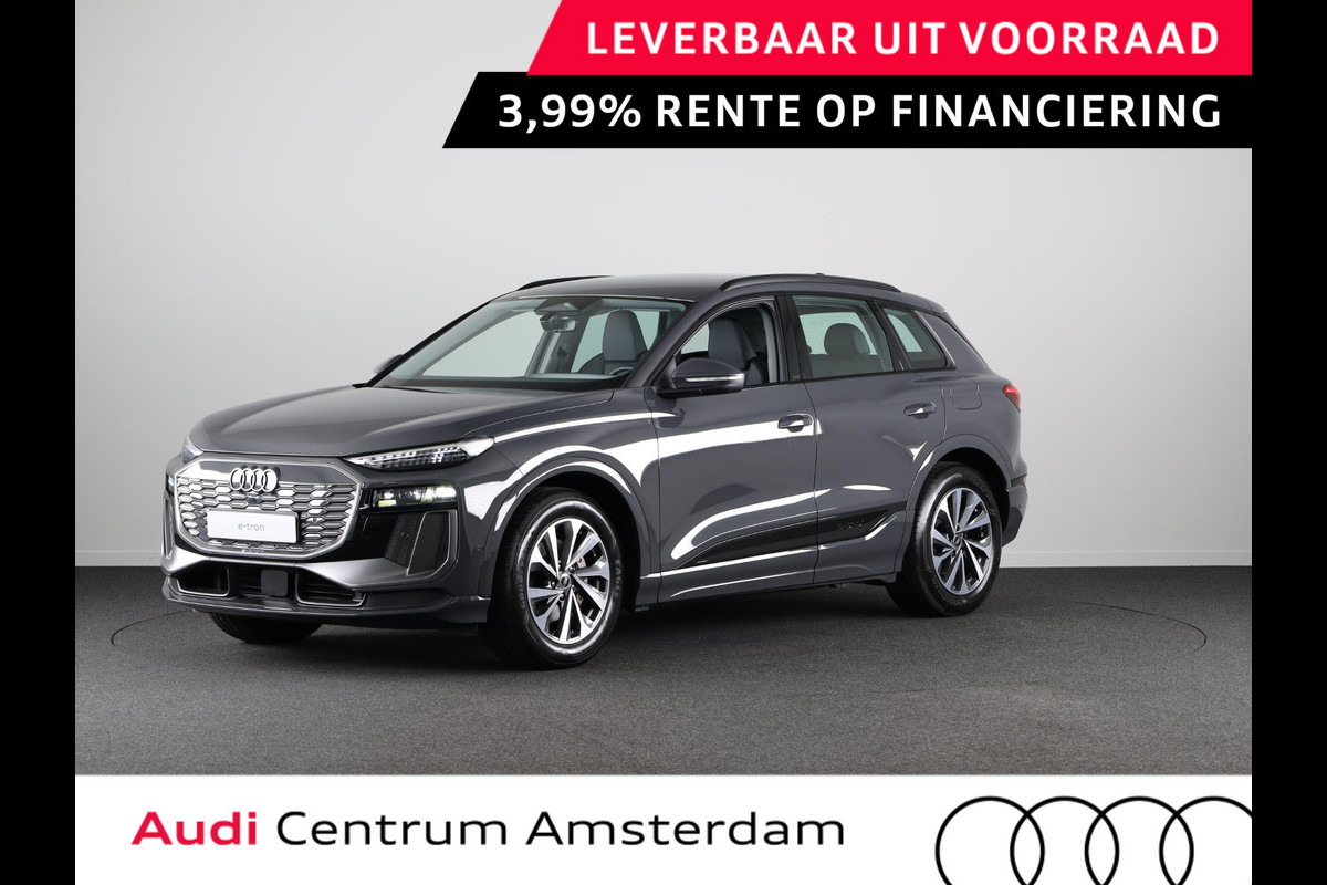 Audi Q6 Advanced edition e-tron perf 225kW/306pk 100Kwh Ha Tech Plus pakket, sportstoelen met leder, omgevingscamera's, adaptive cruisecontrol, verwarmbare voor en achterstoelen Audi Q6 Advanced edition e-tron perf 225kW/306pk 100Kwh Ha Tech Plus pakket, sportstoelen met leder, omgevingscamera's, adaptive cruisecontrol, verwarmbare voor en achterstoelen