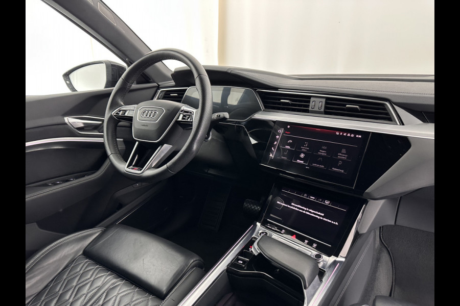 Audi e-tron Sportback 55 quattro S edition 95 kWh [ 3-Fase ] (INCL.BTW) *FULL-LEATHER | FULL-LED | ADAPTIVE-CRUISE | BANG&OLUFSEN | TOP-VIEW | MEMORY-PACK | BLIND-SPOT | KEYLESS | AMBIENT-LIGHT | AIR-SUSPENSION | SPORT-SEATS | DIGI-COCKPIT | 21''ALU |