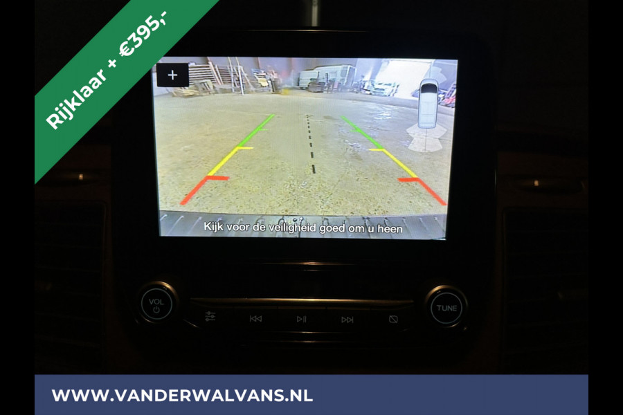 Ford Transit Custom 2.0 TDCI 130pk L2H1 *Rijklaar Direct Rijden* Euro6 Airco | Camera | LED | Cruisecontrol | Stoelverwarming Verwarmde voorruit, Parkeersensoren, Bijrijdersbank, 2800kg trekvermogen