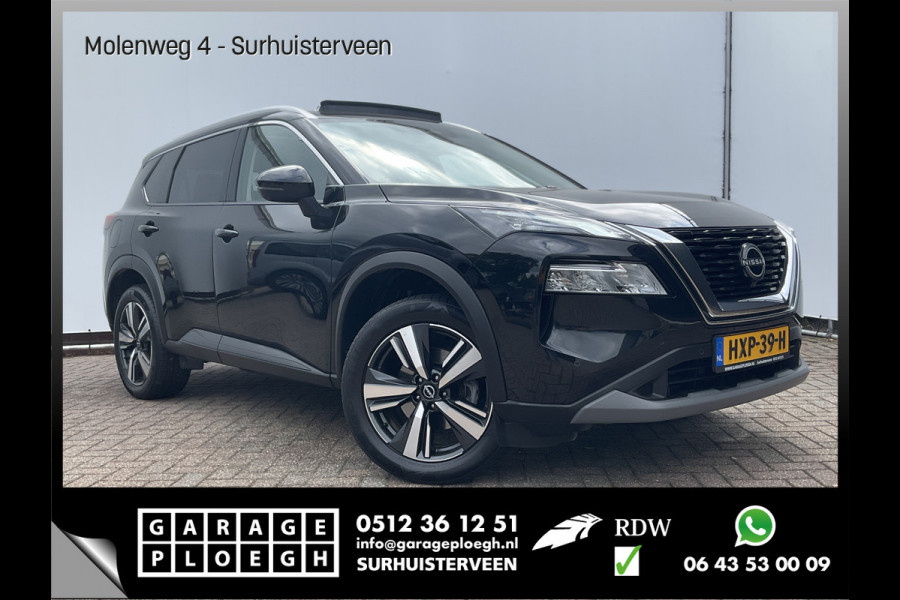 Nissan X-Trail 1.5 e-Power N-Connecta 7-Pers Pano 360Cam Adap.Cruise Keyless Voll.Onderhouden!