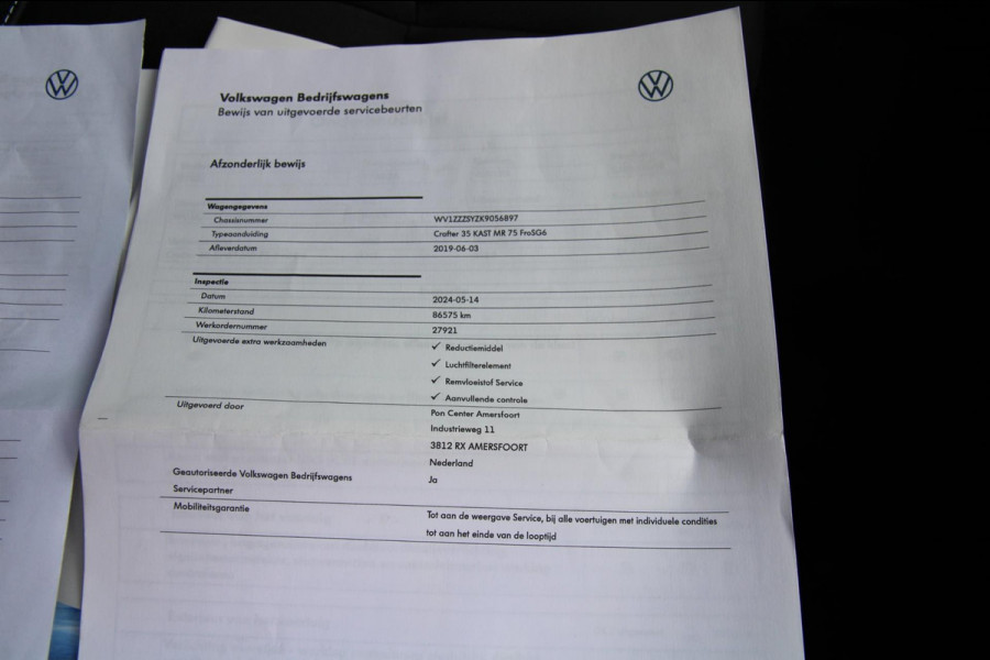 Volkswagen Crafter 35 2.0 TDI L3H2 Comfortline / App connect / Navi / Cruise / PDC 2x
