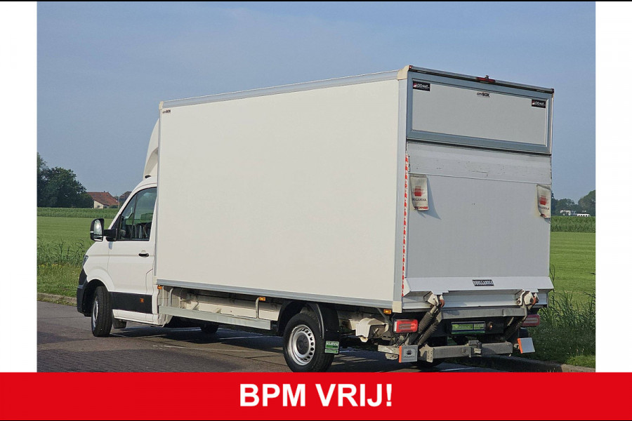 Volkswagen Crafter 35 2.0 TDI L4H3 Bakwagen Laadklep Zijdeur Spoiler Airco Navi 177Pk Euro6 Trekhaak Oh-Historie 1e Eigenaar !