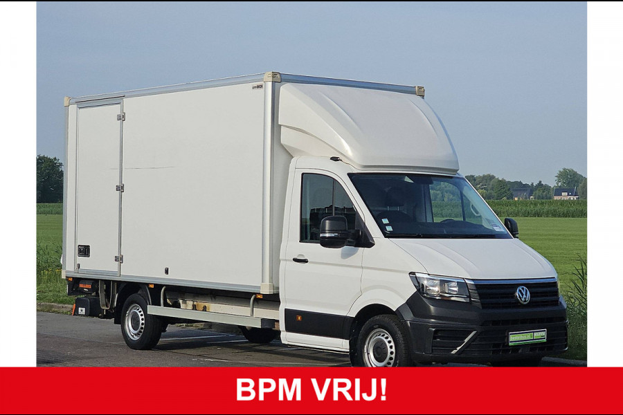 Volkswagen Crafter 35 2.0 TDI L4H3 Bakwagen Laadklep Zijdeur Spoiler Airco Navi 177Pk Euro6 Trekhaak Oh-Historie 1e Eigenaar !