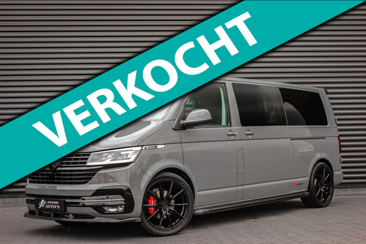 Volkswagen Transporter 2.0 TDI L2H1 150PK BULLI PURE GREY / JB- EDITION / 2X SCHUIFDEUR / VERLAGINGSVEREN / DUBBEL CABINE / FULL Volkswagen Transporter 2.0 TDI L2H1 150PK BULLI PURE GREY / JB- EDITION / 2X SCHUIFDEUR / VERLAGINGSVEREN / DUBBEL CABINE / FULL