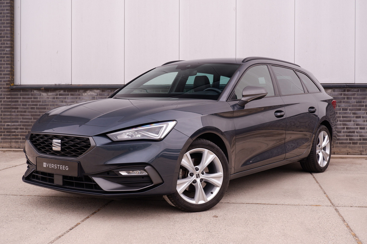 Seat Leon Sportstourer 1.5 eTSI FR | Elek. Trekhaak | LED | Carplay | Camera | Navi | Keyless | Adap. Cruise Seat Leon Sportstourer 1.5 eTSI FR | Elek. Trekhaak | LED | Carplay | Camera | Navi | Keyless | Adap. Cruise