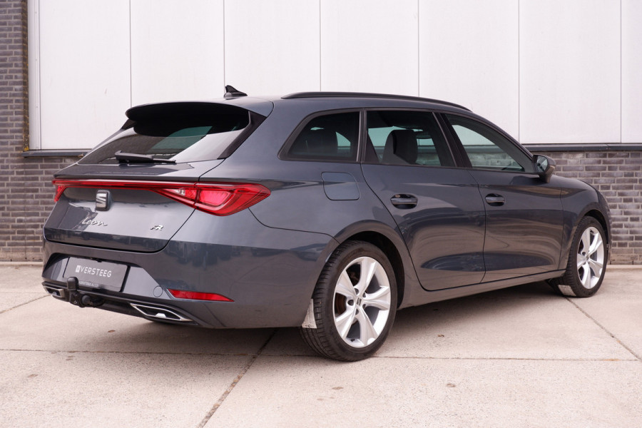 Seat Leon Sportstourer 1.5 eTSI FR | Elek. Trekhaak | LED | Carplay | Camera | Navi | Keyless | Adap. Cruise