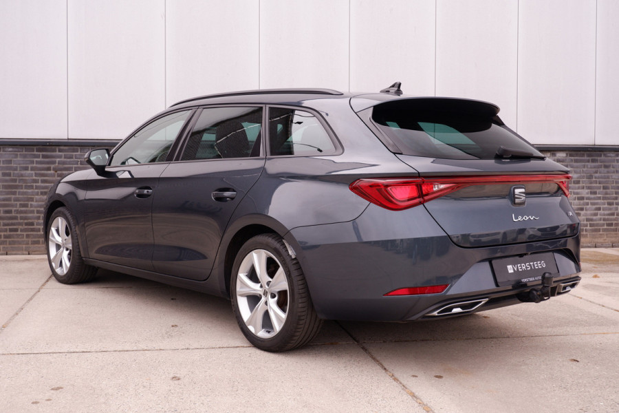 Seat Leon Sportstourer 1.5 eTSI FR | Elek. Trekhaak | LED | Carplay | Camera | Navi | Keyless | Adap. Cruise