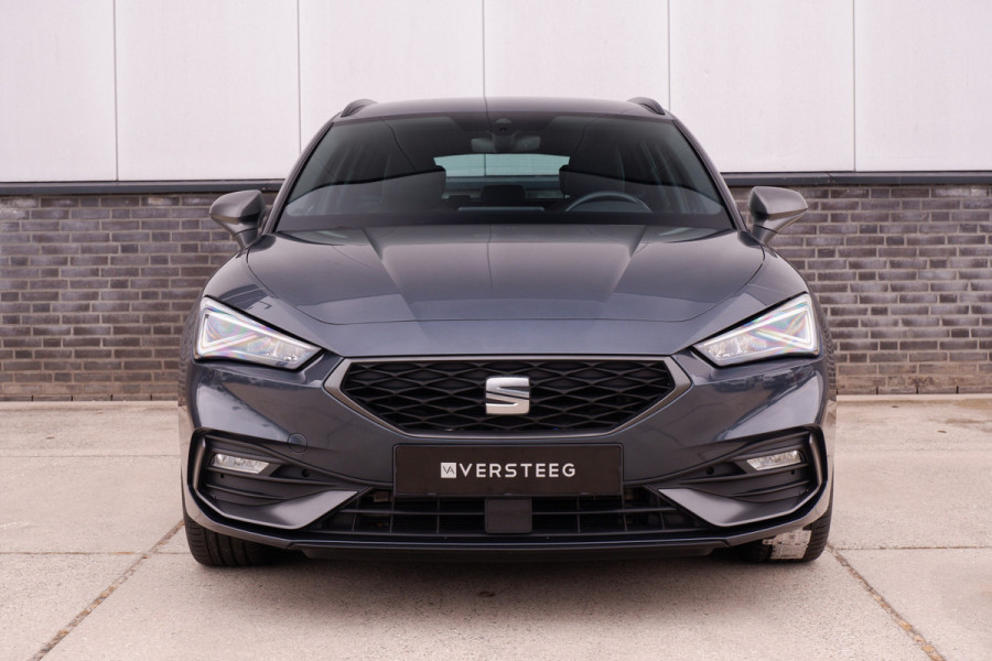Seat Leon Sportstourer 1.5 eTSI FR | Elek. Trekhaak | LED | Carplay | Camera | Navi | Keyless | Adap. Cruise