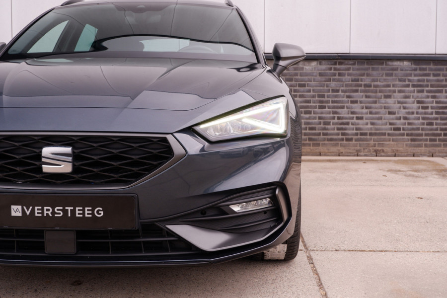 Seat Leon Sportstourer 1.5 eTSI FR | Elek. Trekhaak | LED | Carplay | Camera | Navi | Keyless | Adap. Cruise
