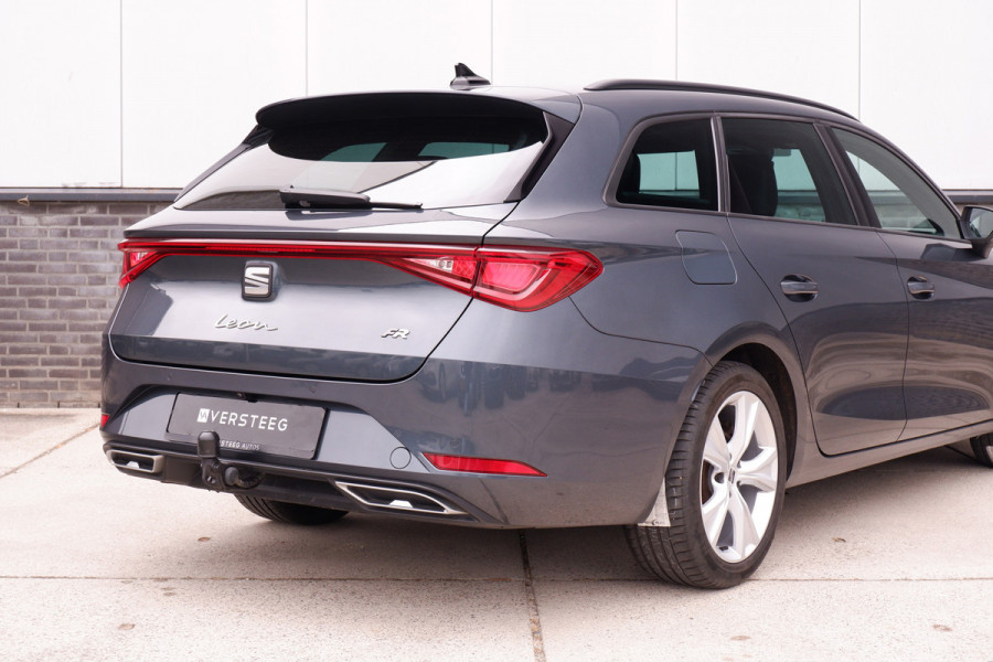 Seat Leon Sportstourer 1.5 eTSI FR | Elek. Trekhaak | LED | Carplay | Camera | Navi | Keyless | Adap. Cruise