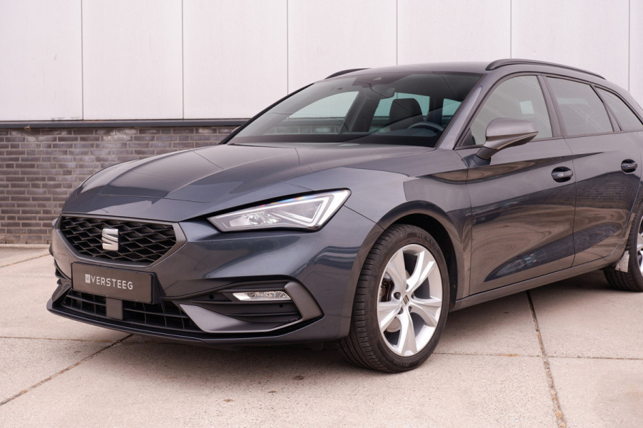 Seat Leon Sportstourer 1.5 eTSI FR | Elek. Trekhaak | LED | Carplay | Camera | Navi | Keyless | Adap. Cruise