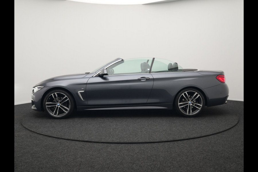 BMW 4 Serie Cabrio 420i M Sport Automaat 184pk | Lederen Sportstoelen Memory Verwarmd | Navi Pro | Head-up Display | Camera | LED |