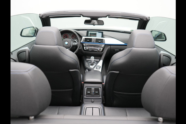 BMW 4 Serie Cabrio 420i M Sport Automaat 184pk | Lederen Sportstoelen Memory Verwarmd | Navi Pro | Head-up Display | Camera | LED |