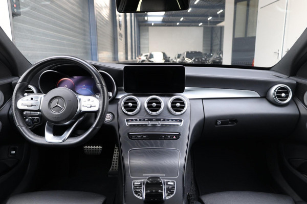 Mercedes-Benz C-Klasse 200 AMG Line LED/VIRTUAL/SFEER/PANORAMADAK/LEER+S.VERWARMING+MEMORY/LMV/CAM/LINE/ACC/ECC/12 MDN GARANTIE!