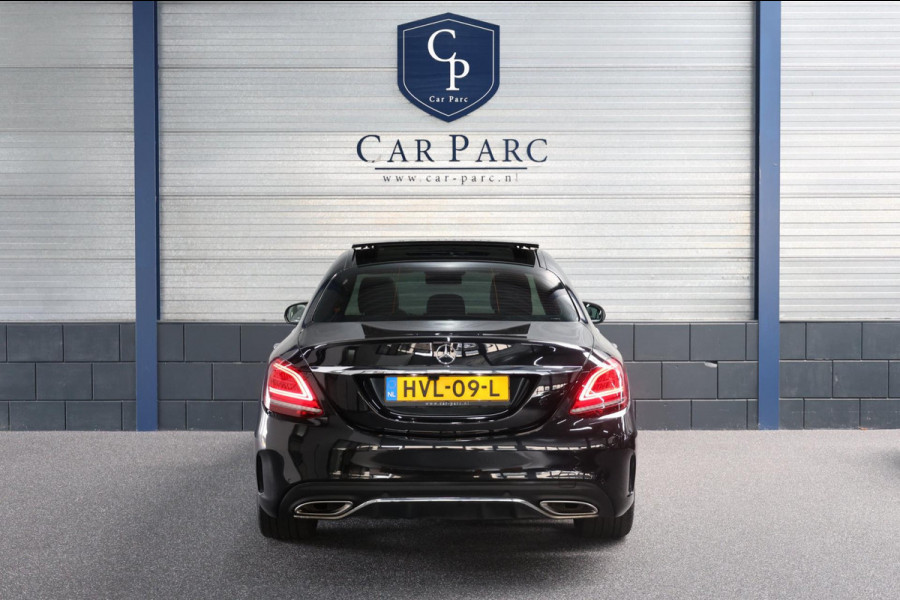 Mercedes-Benz C-Klasse 200 AMG Line LED/VIRTUAL/SFEER/PANORAMADAK/LEER+S.VERWARMING+MEMORY/LMV/CAM/LINE/ACC/ECC/12 MDN GARANTIE!