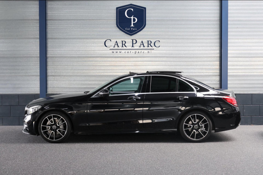 Mercedes-Benz C-Klasse 200 AMG Line LED/VIRTUAL/SFEER/PANORAMADAK/LEER+S.VERWARMING+MEMORY/LMV/CAM/LINE/ACC/ECC/12 MDN GARANTIE!
