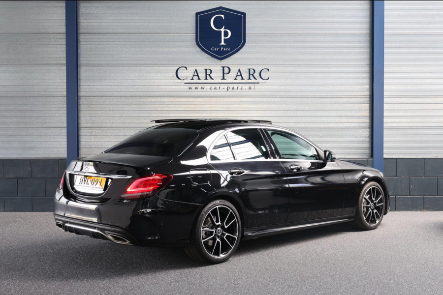 Mercedes-Benz C-Klasse 200 AMG Line LED/VIRTUAL/SFEER/PANORAMADAK/LEER+S.VERWARMING+MEMORY/LMV/CAM/LINE/ACC/ECC/12 MDN GARANTIE!