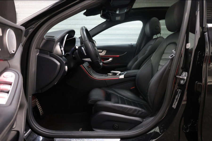 Mercedes-Benz C-Klasse 200 AMG Line LED/VIRTUAL/SFEER/PANORAMADAK/LEER+S.VERWARMING+MEMORY/LMV/CAM/LINE/ACC/ECC/12 MDN GARANTIE!