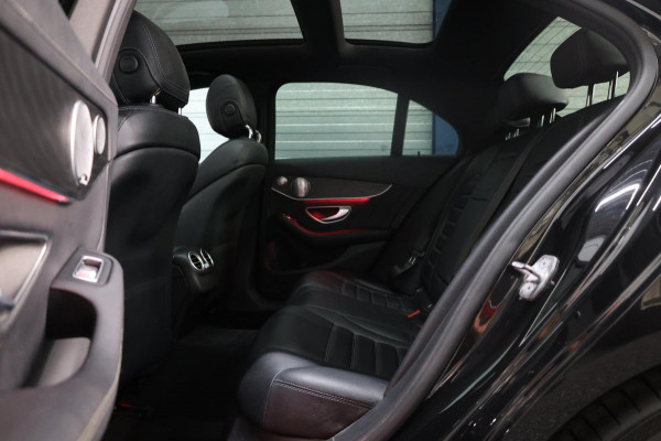 Mercedes-Benz C-Klasse 200 AMG Line LED/VIRTUAL/SFEER/PANORAMADAK/LEER+S.VERWARMING+MEMORY/LMV/CAM/LINE/ACC/ECC/12 MDN GARANTIE!