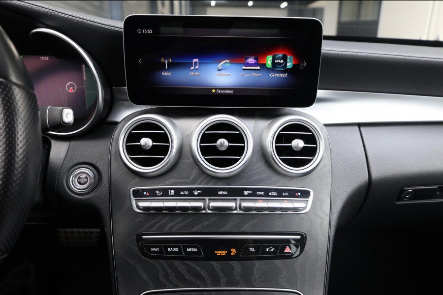 Mercedes-Benz C-Klasse 200 AMG Line LED/VIRTUAL/SFEER/PANORAMADAK/LEER+S.VERWARMING+MEMORY/LMV/CAM/LINE/ACC/ECC/12 MDN GARANTIE!