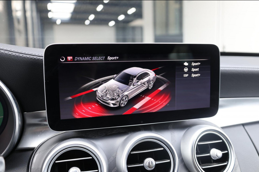 Mercedes-Benz C-Klasse 200 AMG Line LED/VIRTUAL/SFEER/PANORAMADAK/LEER+S.VERWARMING+MEMORY/LMV/CAM/LINE/ACC/ECC/12 MDN GARANTIE!