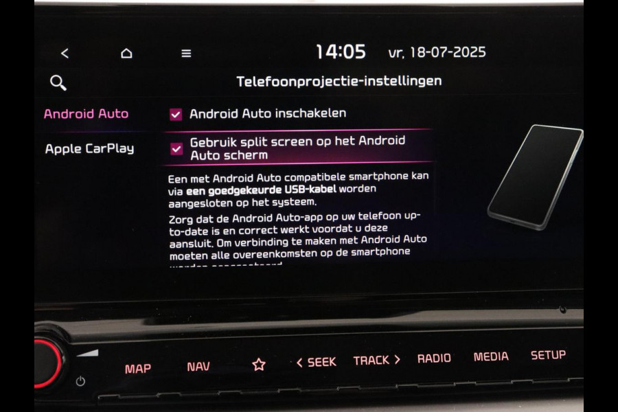 Kia Ceed 1.6 CRDi DynamicLine | Trekhaak | Camera | Carplay | Navigatie | Climate control | Parkeerhulp | Cruise control | Bluetooth