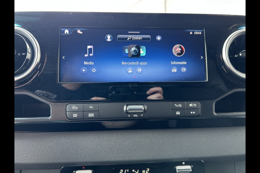 Mercedes-Benz Sprinter 317 CDI L2 H2 PRO / LED / MBUX 10.25 / Navigatie / Camera / Parkeersensoren / Cruise control / Airco / 270 Graden achterdeuren