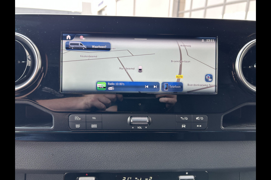 Mercedes-Benz Sprinter 317 CDI L2 H2 PRO / LED / MBUX 10.25 / Navigatie / Camera / Parkeersensoren / Cruise control / Airco / 270 Graden achterdeuren