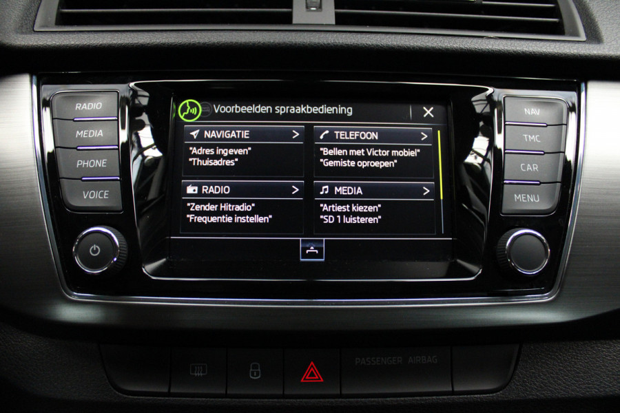 Škoda Fabia Combi 1.0 TSI 110pk Aut. Navi Climate LM velgen Cruise PDC LED SmartLink Carplay BTW auto