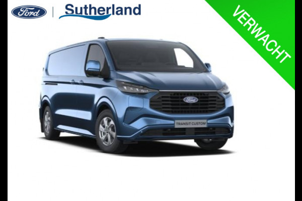 Ford Transit Custom 320 2.5 PHEV L2H1 Limited 233pk | Driver Assistance pack Premium | Wegklapbare Trekhaak | Verwarmd Stuurwiel | 17 inch Licht metalen Velgen | B&O Speakers