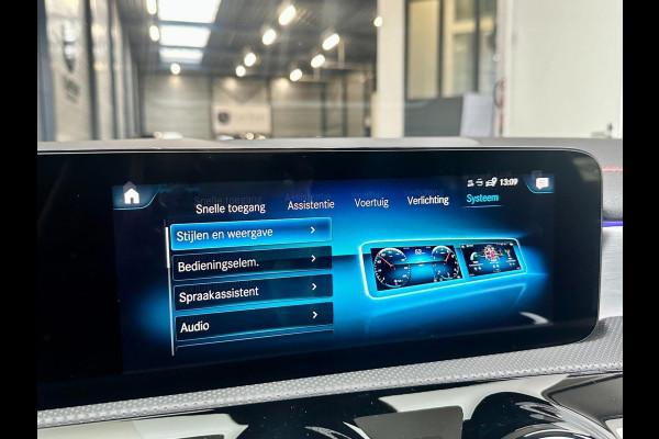 Mercedes-Benz CLA-Klasse 250 e AMG LED/SFEER/PANO/HALF LEER+ALCANTARA+S.VERWARMING+MEMORY/LMV/CAM/LINE/ACC/ECC/12 MDN GARANTIE!