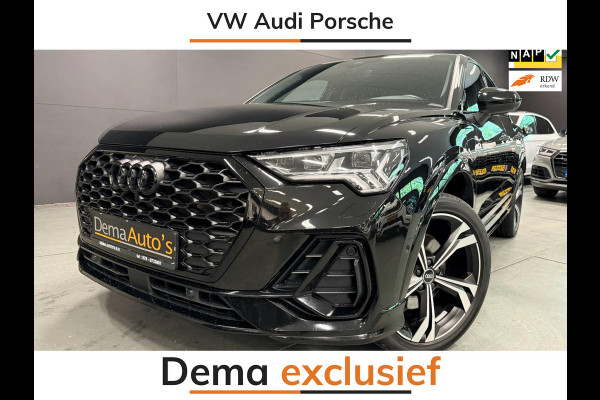 Audi Q3 Sportback 45 TFSI 3X S-LINE BLACK-LINE 20'' SFEERVERL/V-COCKPIT/NAVI/LEDER/DAB/LED/CAM///