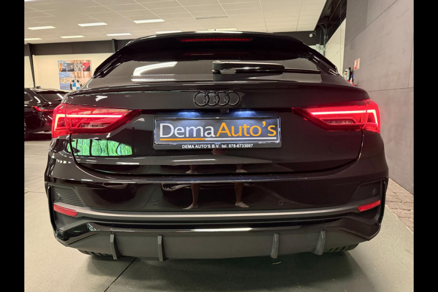 Audi Q3 Sportback 45 TFSI 3X S-LINE BLACK-LINE 20'' SFEERVERL/V-COCKPIT/NAVI/LEDER/DAB/LED/CAM///