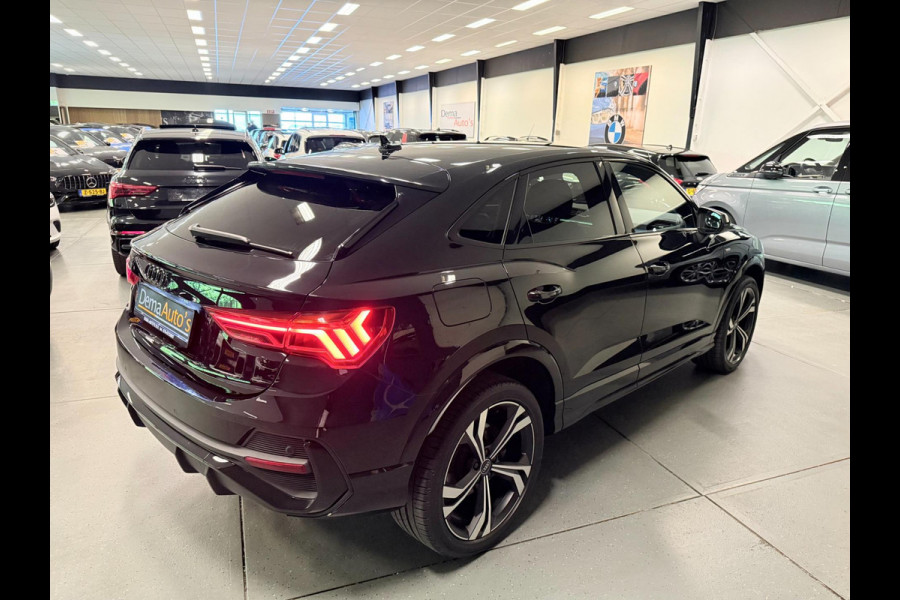 Audi Q3 Sportback 45 TFSI 3X S-LINE BLACK-LINE 20'' SFEERVERL/V-COCKPIT/NAVI/LEDER/DAB/LED/CAM///