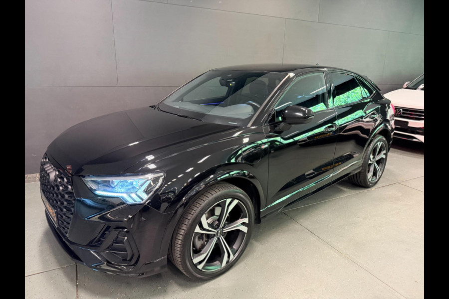 Audi Q3 Sportback 45 TFSI 3X S-LINE BLACK-LINE 20'' SFEERVERL/V-COCKPIT/NAVI/LEDER/DAB/LED/CAM///