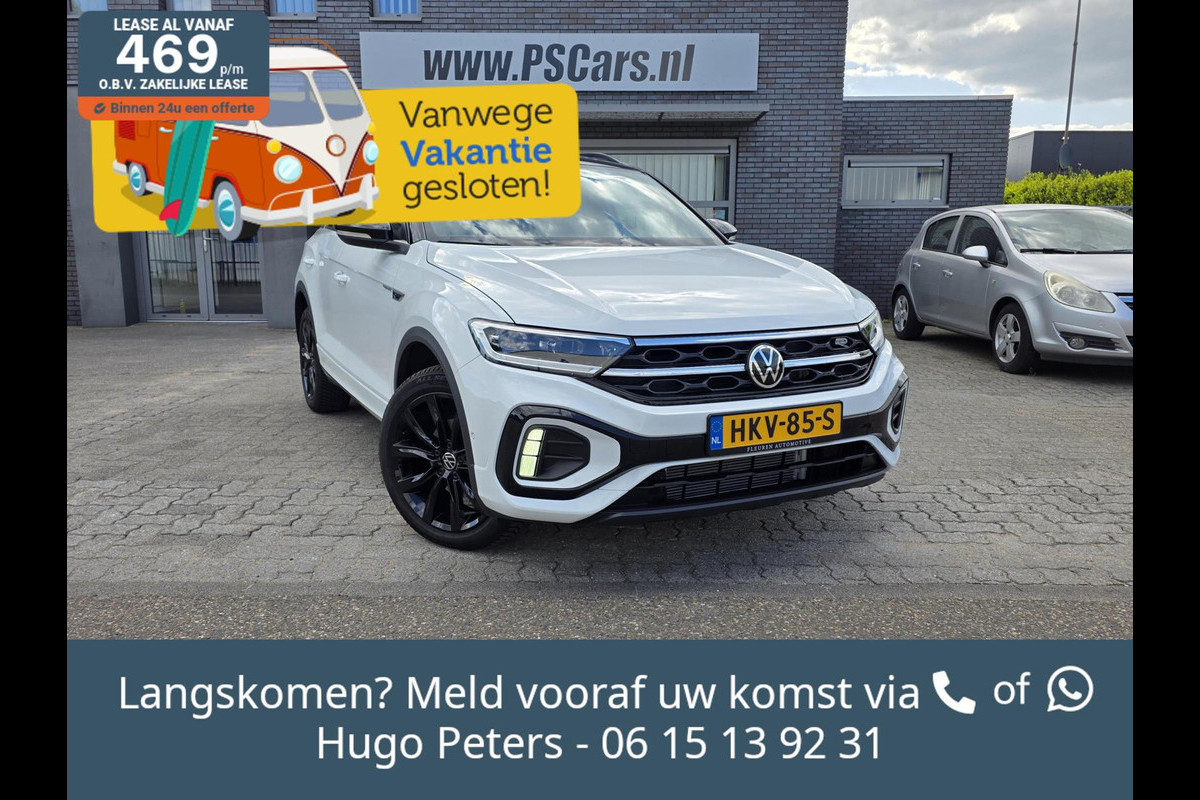 Volkswagen T-Roc 1.5 TSI R-Line IQ|ERGO|Stuurver|APP|12-2023 Volkswagen T-Roc 1.5 TSI R-Line IQ|ERGO|Stuurver|APP|12-2023