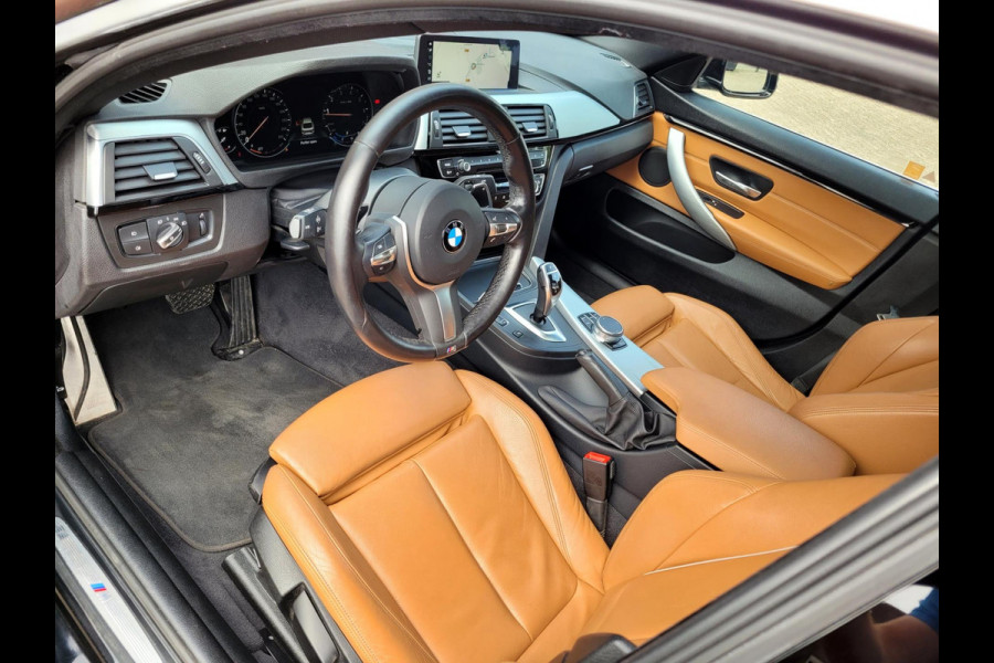 BMW 4 Serie Gran Coupé 420i M-sport, Dak, Camera, Carplay, HiFi, DAB (1e eig. NL NAP)