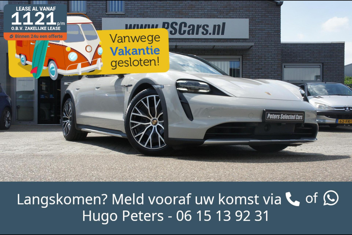 Porsche Taycan Cross Turismo 4S 571pk Acc|4wiel sturing|Pano 4S 93 kWh Porsche Taycan Cross Turismo 4S 571pk Acc|4wiel sturing|Pano 4S 93 kWh
