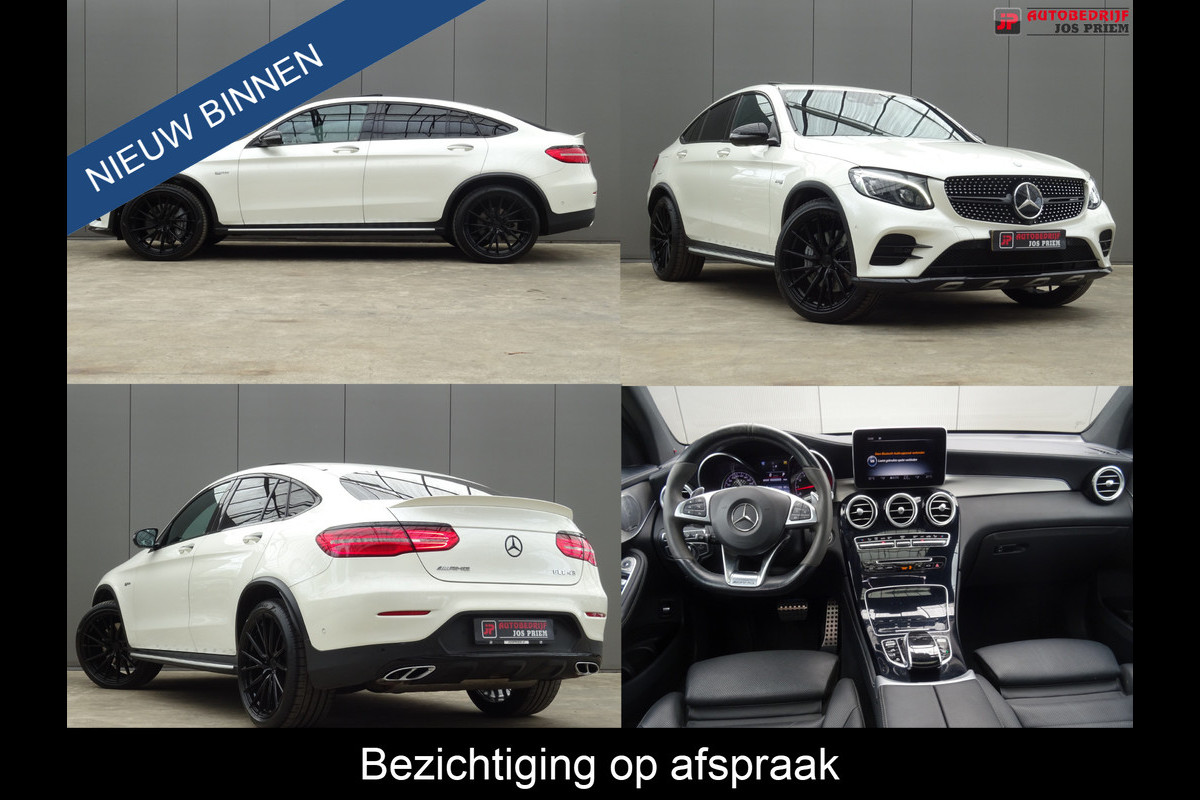 Mercedes-Benz GLC Coupé AMG 43 4MATIC * BURMESTER * VENTILATIE !! Mercedes-Benz GLC Coupé AMG 43 4MATIC * BURMESTER * VENTILATIE !!