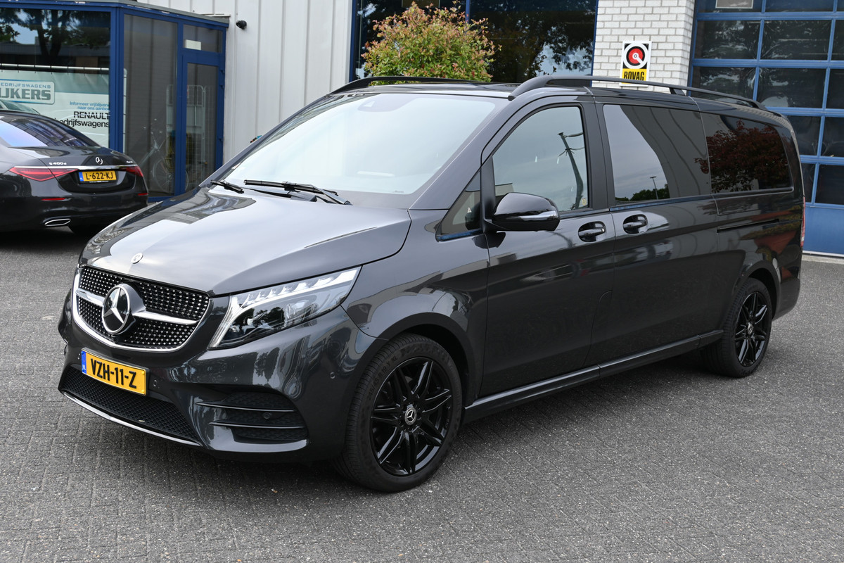 Mercedes-Benz V-Klasse 300d Extra Lang DC Avantgarde Edition AMG met Night pakket, Distronic, Alarm kl. 3 Mercedes-Benz V-Klasse 300d Extra Lang DC Avantgarde Edition AMG met Night pakket, Distronic, Alarm kl. 3