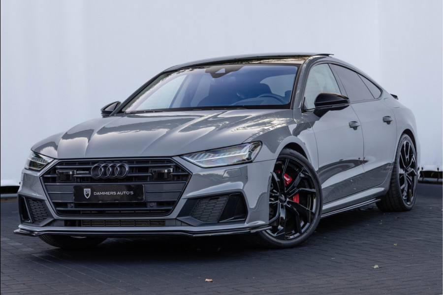 Audi A7 Sportback 55 TFSi-e 367pk Quattro Pano S-stoelen HuD B&O Trekhaak 21''