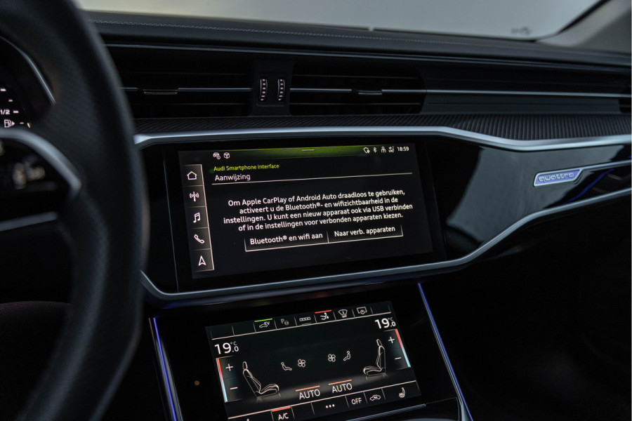 Audi A7 Sportback 55 TFSi-e 367pk Quattro Pano S-stoelen HuD B&O Trekhaak 21''