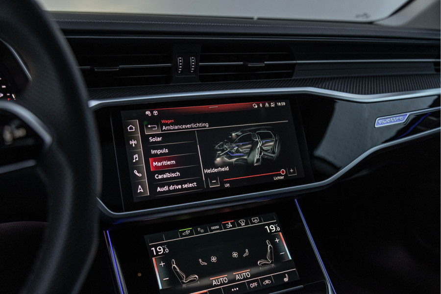Audi A7 Sportback 55 TFSi-e 367pk Quattro Pano S-stoelen HuD B&O Trekhaak 21''