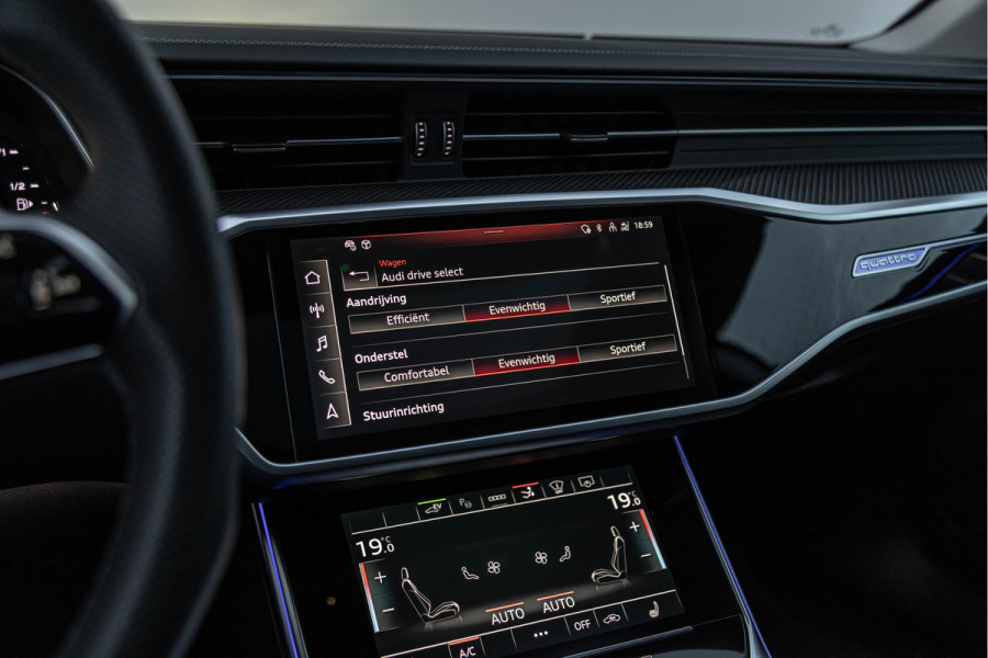 Audi A7 Sportback 55 TFSi-e 367pk Quattro Pano S-stoelen HuD B&O Trekhaak 21''