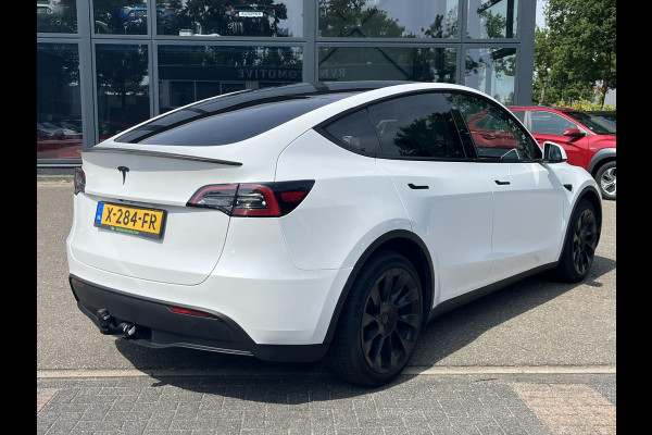 Tesla Model Y RWD 58 kWh AUTOPILOT | WIT LEDER | AFNEEMBARE TREKHAAK