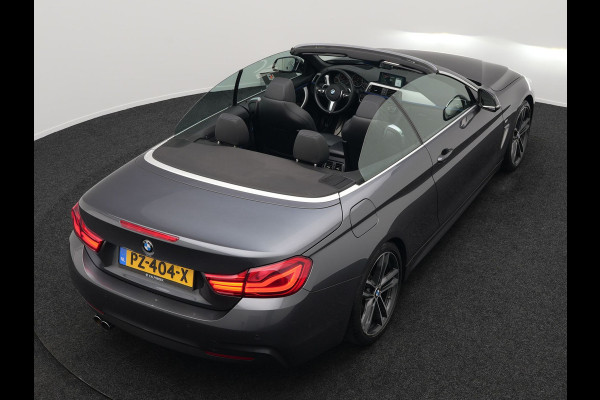 BMW 4 Serie Cabrio 420i M Sport Automaat 184pk | Lederen Sportstoelen Memory Verwarmd | Navi Pro | Head-up Display | Camera | LED |
