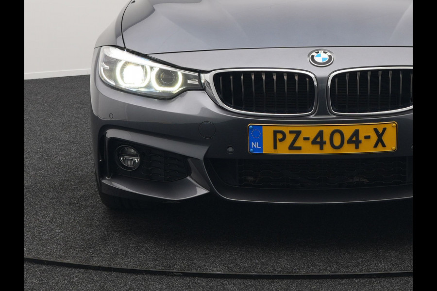 BMW 4 Serie Cabrio 420i M Sport Automaat 184pk | Lederen Sportstoelen Memory Verwarmd | Navi Pro | Head-up Display | Camera | LED |