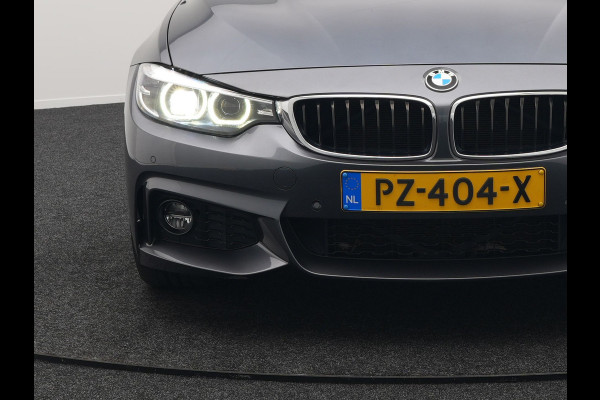 BMW 4 Serie Cabrio 420i M Sport Automaat 184pk | Lederen Sportstoelen Memory Verwarmd | Navi Pro | Head-up Display | Camera | LED |
