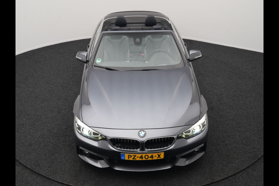 BMW 4 Serie Cabrio 420i M Sport Automaat 184pk | Lederen Sportstoelen Memory Verwarmd | Navi Pro | Head-up Display | Camera | LED |